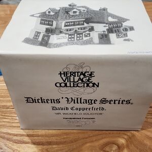 Department56 Dickens Village Series "Mr. Wickfiled Solicitor"